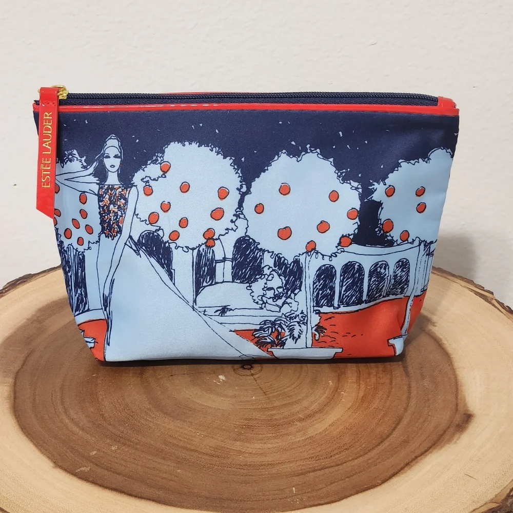 Estee Lauder Cosmetic Make Up Bags, Vibrant Colors